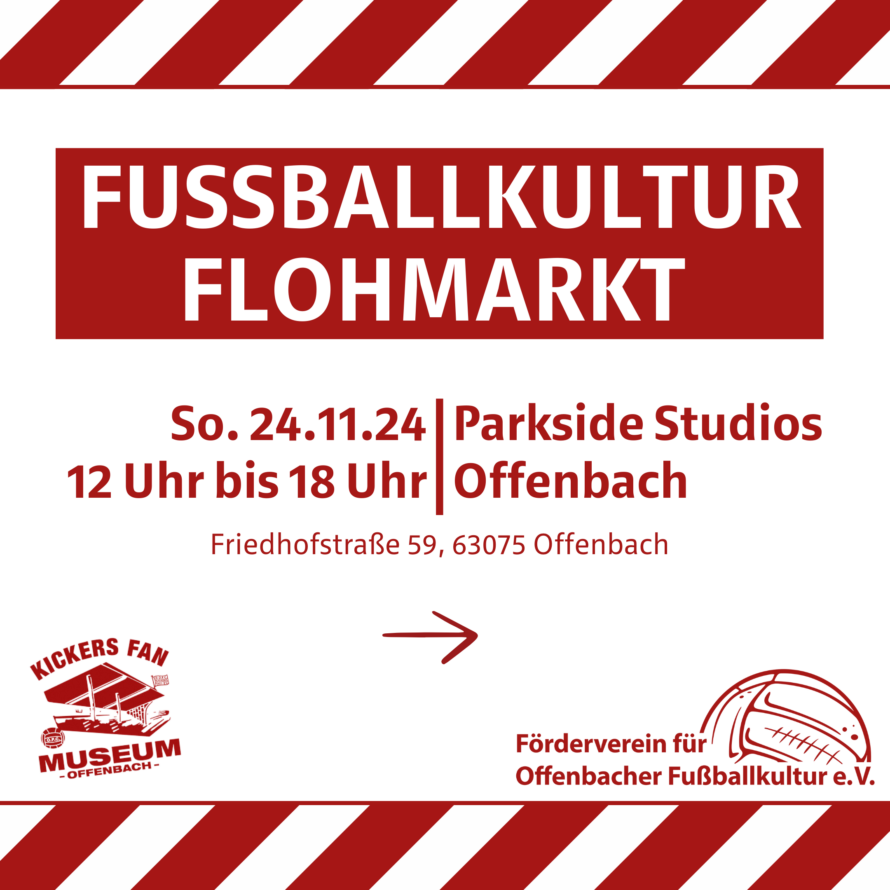 Fußballkultur Flohmarkt