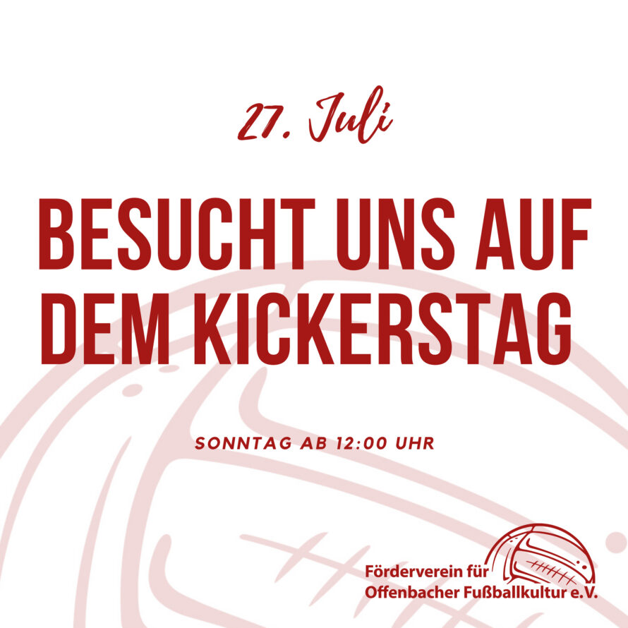 Kickerstag 2025
